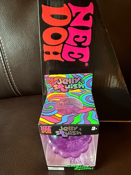 Schylling Other - Needoh Purple Jelly Squish NeeDoh Super Solid Squish